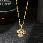 Wiaugen 12 Chinese Zodiac Necklace | Temple-Blessed Zodiac Guardian Jewelry