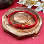 Wiaugem 12 Chinese Zodiac Red String Bracelet