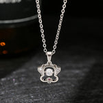 Wiaugen 12 Chinese Zodiac Necklace | Temple-Blessed Zodiac Guardian Jewelry