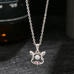 Wiaugen 12 Chinese Zodiac Necklace | Temple-Blessed Zodiac Guardian Jewelry