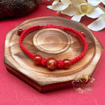 Wiaugem 12 Chinese Zodiac Red String Bracelet