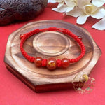 Wiaugem 12 Chinese Zodiac Red String Bracelet