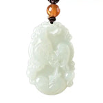Wiaugem 12 Chinese Zodiac Natural Jade Pendant