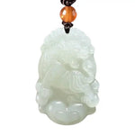 Wiaugem 12 Chinese Zodiac Natural Jade Pendant