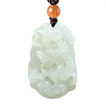 Wiaugem 12 Chinese Zodiac Natural Jade Pendant
