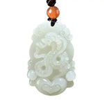 Wiaugem 12 Chinese Zodiac Natural Jade Pendant