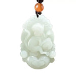Wiaugem 12 Chinese Zodiac Natural Jade Pendant