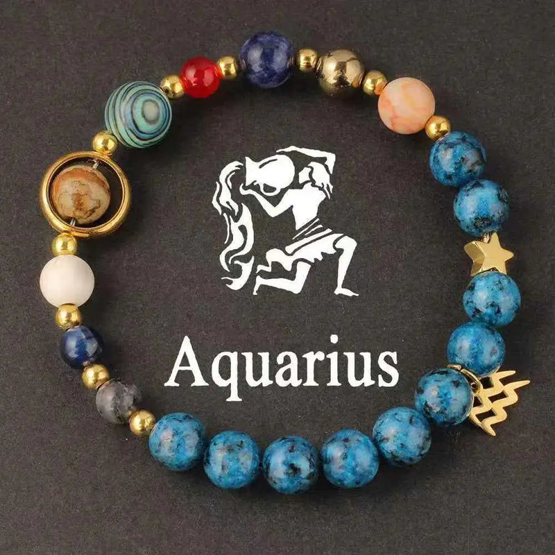 Zodiac Planet Energy Bracelets | Ruling Planet Crystal Jewelry